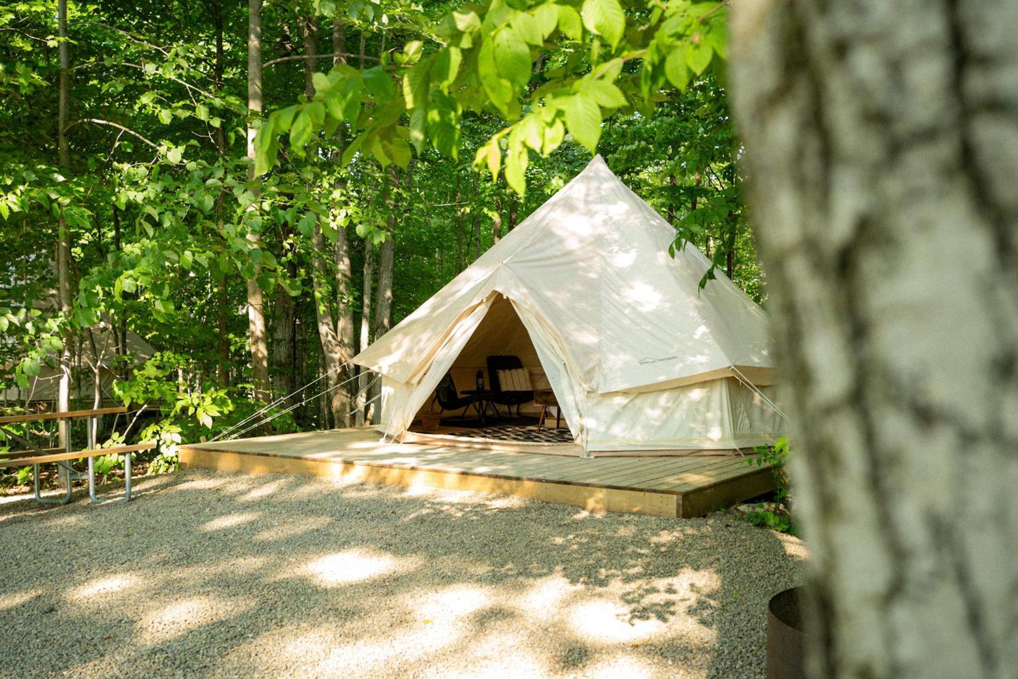 Grotto Getaway 호텔 Miller Lake 외부 사진